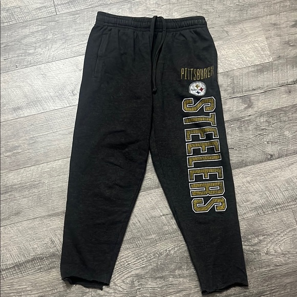 Pittsburgh Steelers Kids Black Sweatpants - Picture 1 of 1